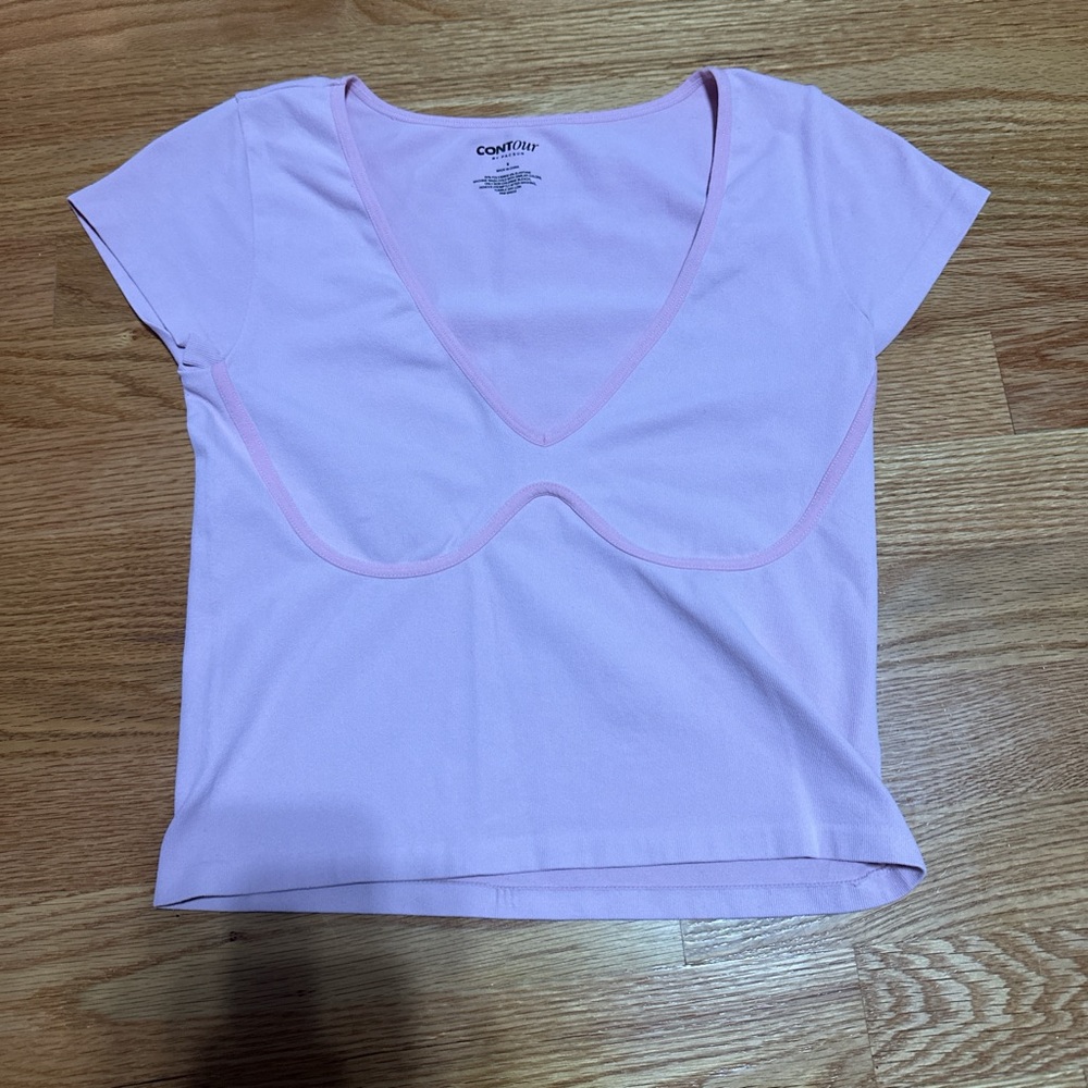 PacSun Soft Pink Short Sleeve Tee